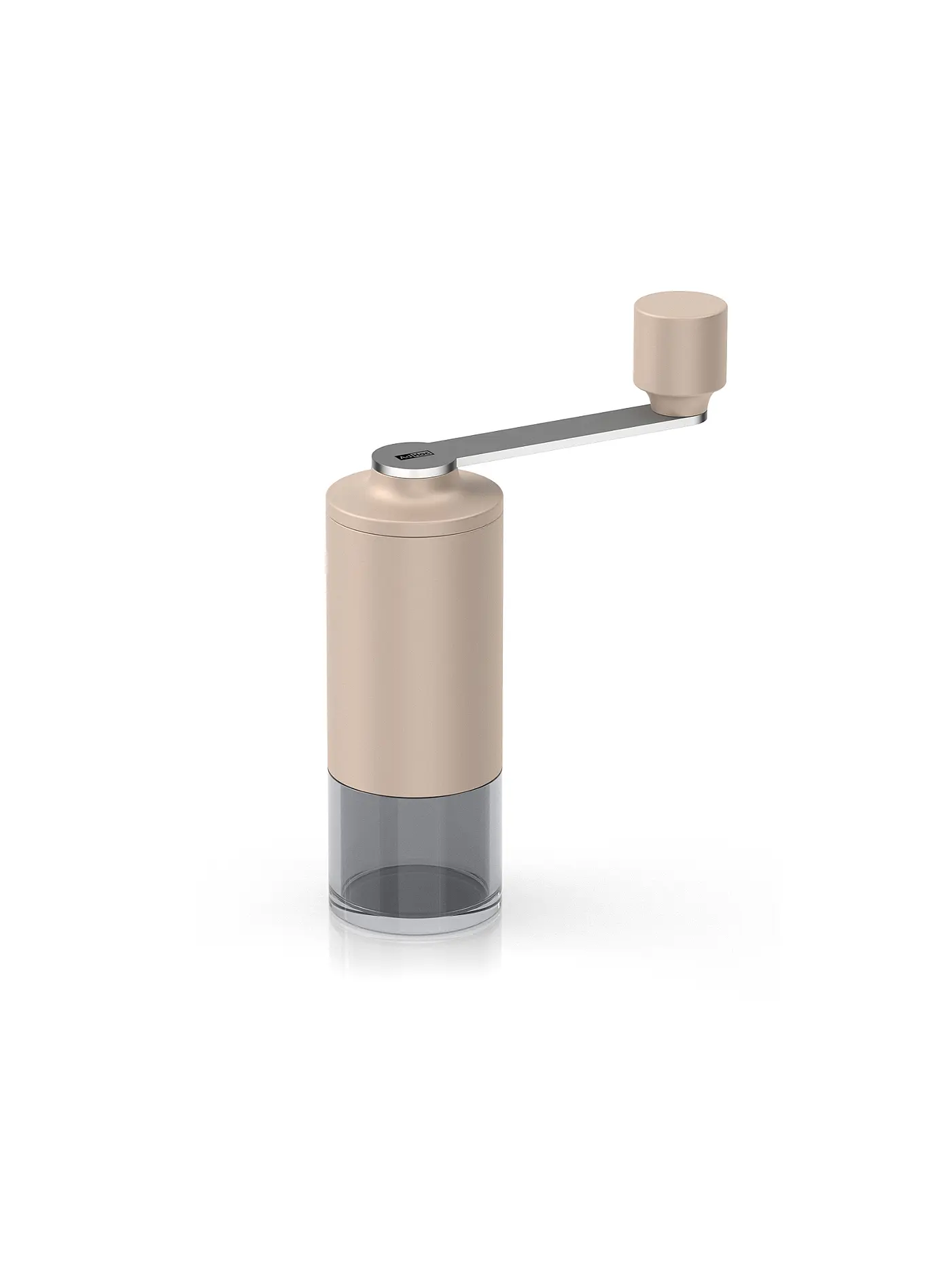 AD HOC | Kaffeemühle 18,8cm MORO Light Grey | kupfer